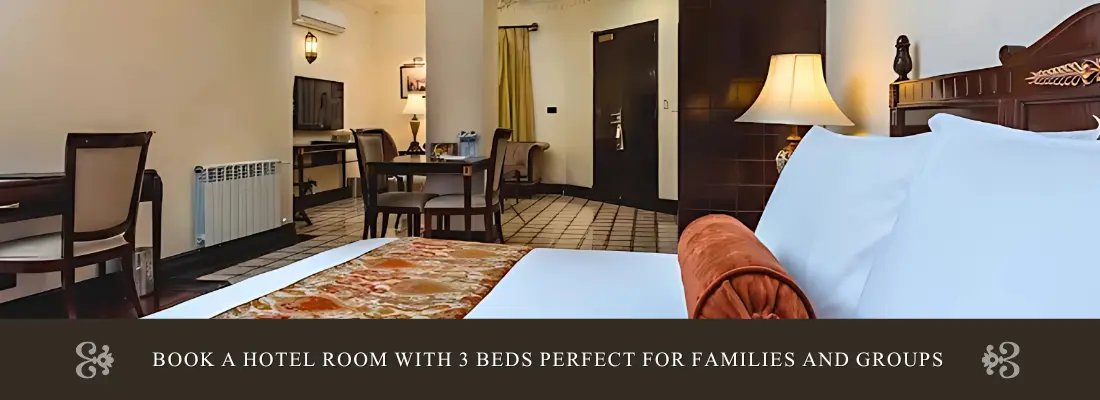 Book a Hotel Room with 3 Beds Perfect for Families and Groups
